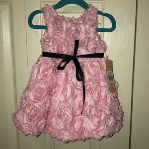 Baby girls pink dress
